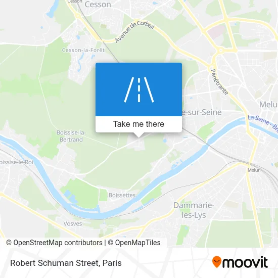 Rue Robert Schuman map