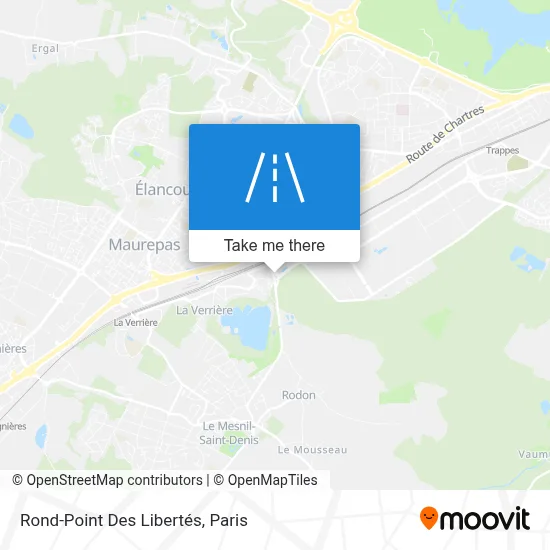 Rond-Point Des Libertés map