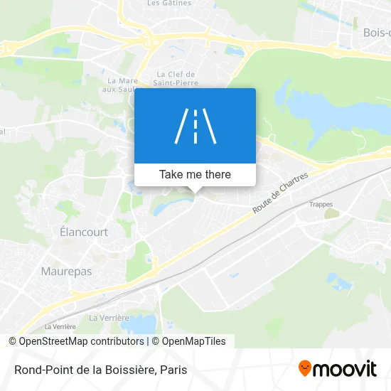 Rond-Point de la Boissière map