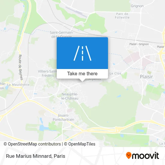 Rue Marius Minnard map