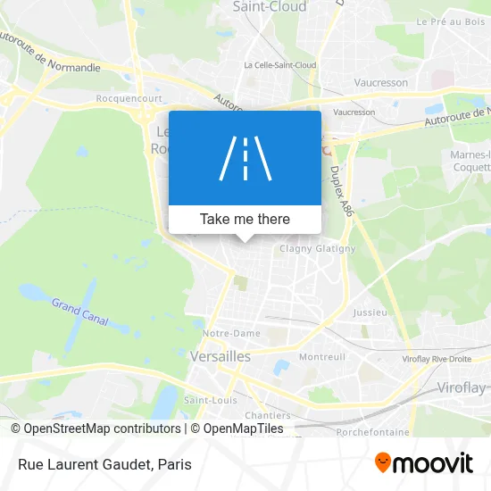 Rue Laurent Gaudet map