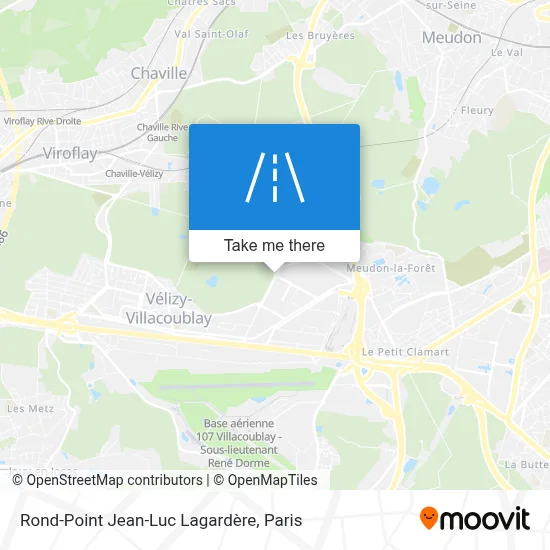 Rond-Point Jean-Luc Lagardère map