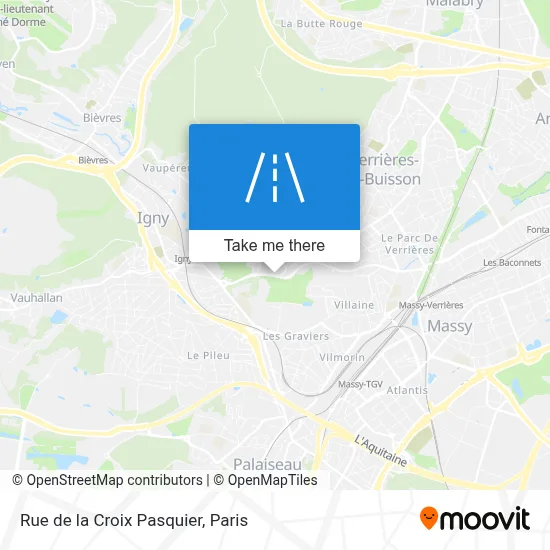 Rue de la Croix Pasquier map