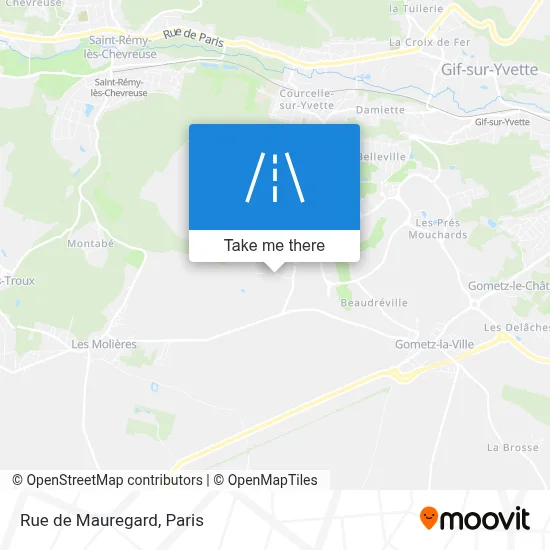 Rue de Mauregard map