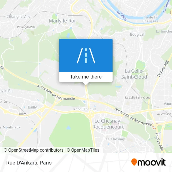 Rue D'Ankara map