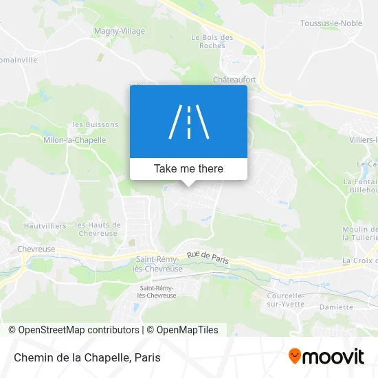 Chemin de la Chapelle map
