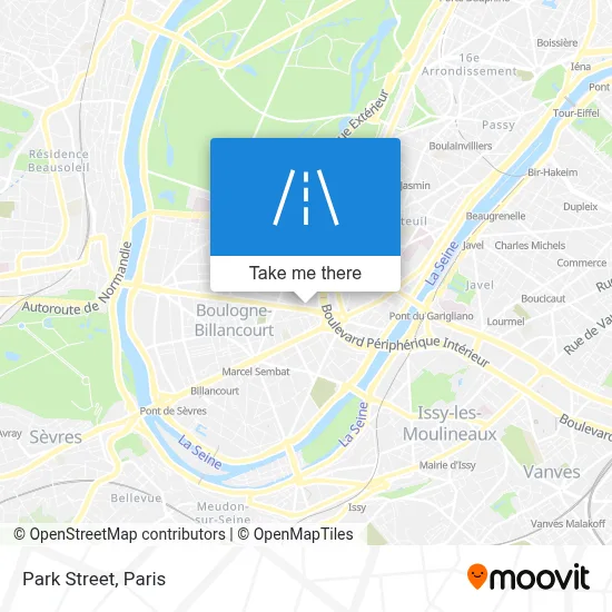 Rue du Parc map