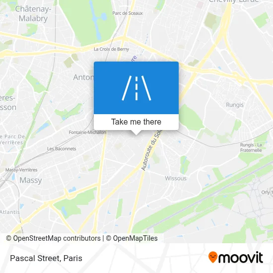 Mapa Rue Pascal