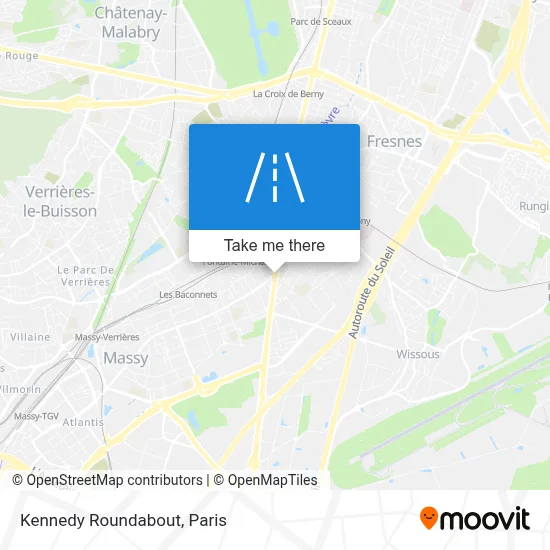 Rond-Point Kennedy map