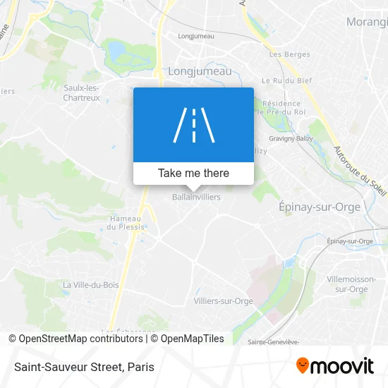 Rue Saint-Sauveur map
