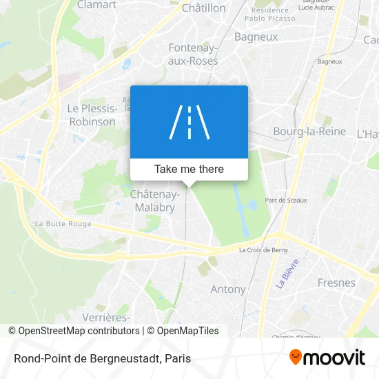 Mapa Rond-Point de Bergneustadt