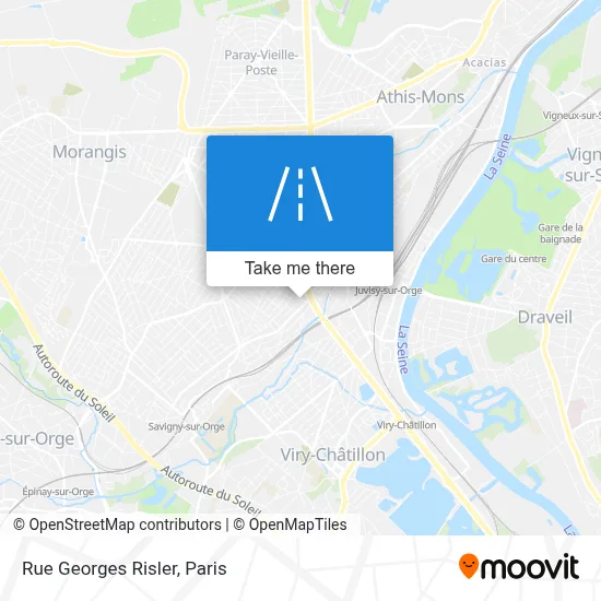 Rue Georges Risler map