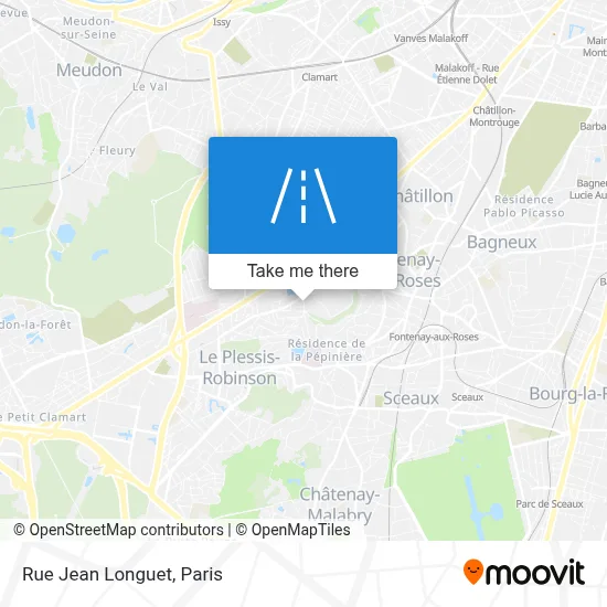 Rue Jean Longuet map