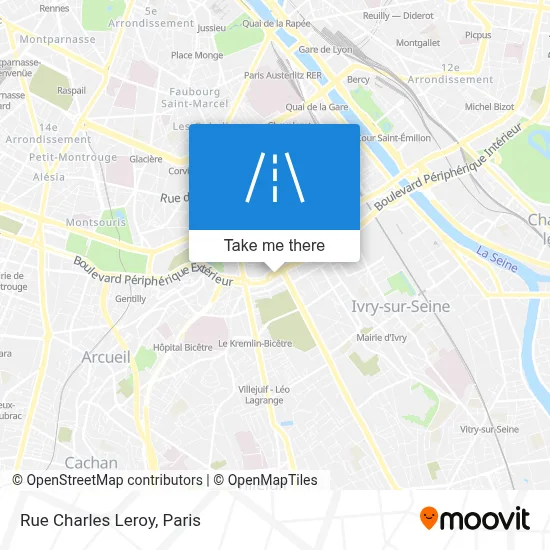 Rue Charles Leroy map