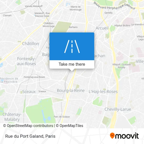 Rue du Port Galand map