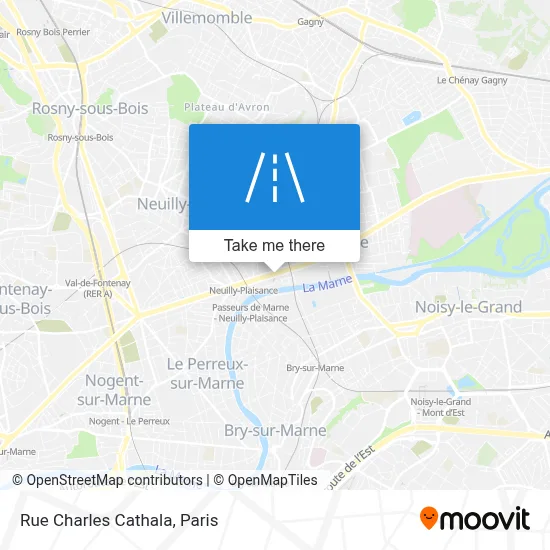 Rue Charles Cathala map