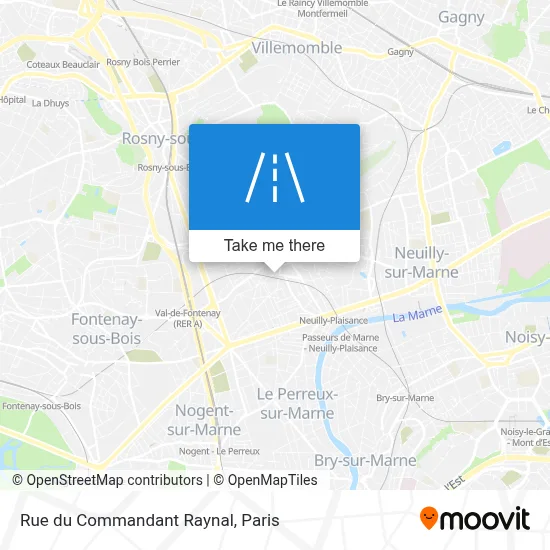 Rue du Commandant Raynal map