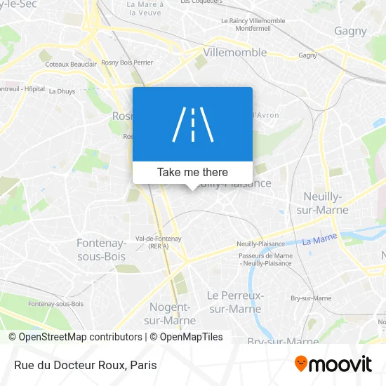 Rue du Docteur Roux map