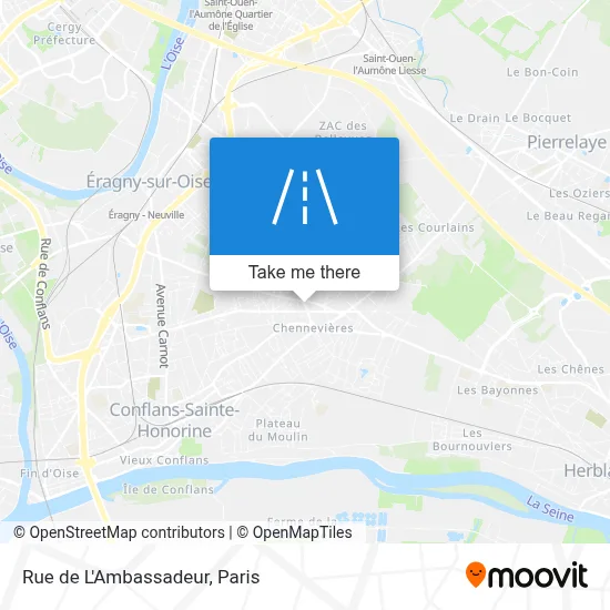 Rue de L'Ambassadeur map