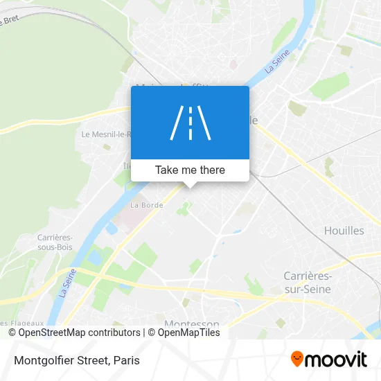 Rue Montgolfier map