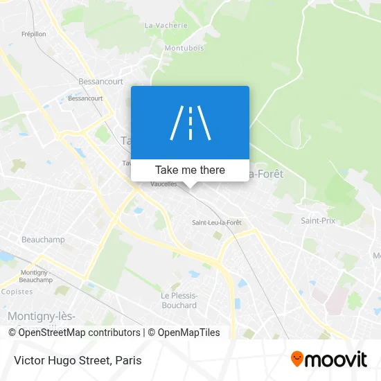 Rue Victor Hugo map