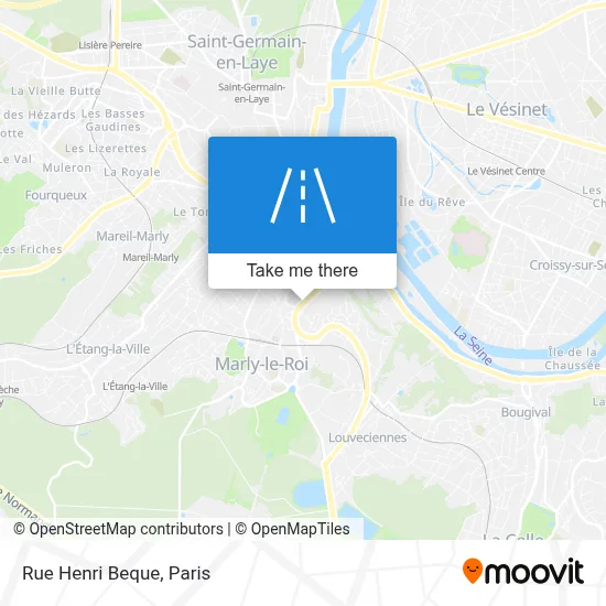 Rue Henri Beque map