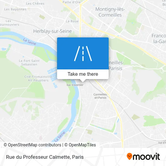 Rue du Professeur Calmette map