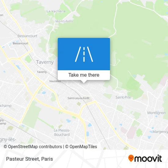 Rue Pasteur map