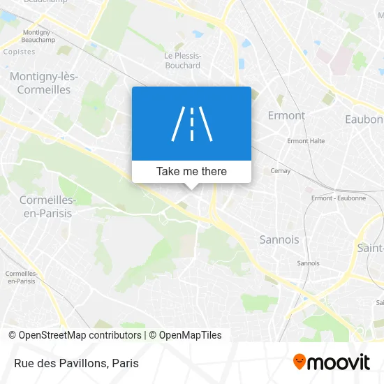 Rue Des Pavillons map