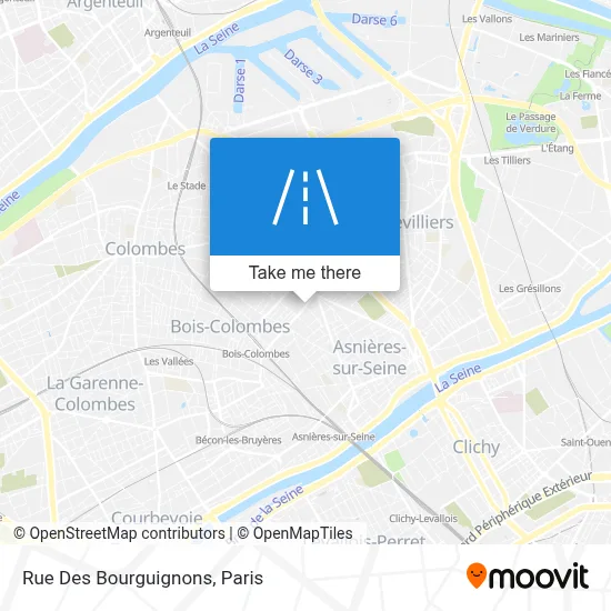 Rue Des Bourguignons map