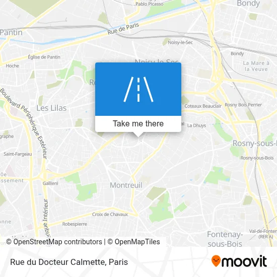 Rue du Docteur Calmette map