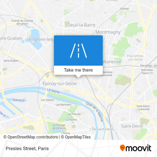 Rue Des Presles map