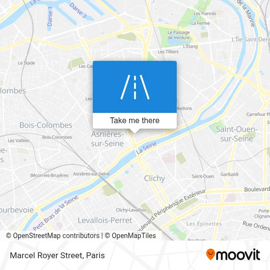 Rue Marcel Royer map