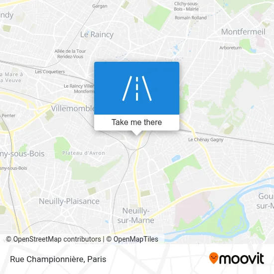 Rue Championnière map