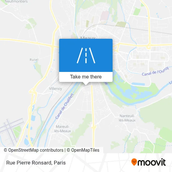 Rue Pierre Ronsard map