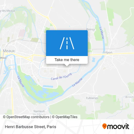 Rue Henri Barbusse map