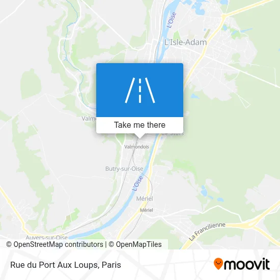 Rue du Port Aux Loups map