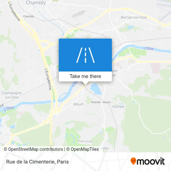Rue de la Cimenterie map