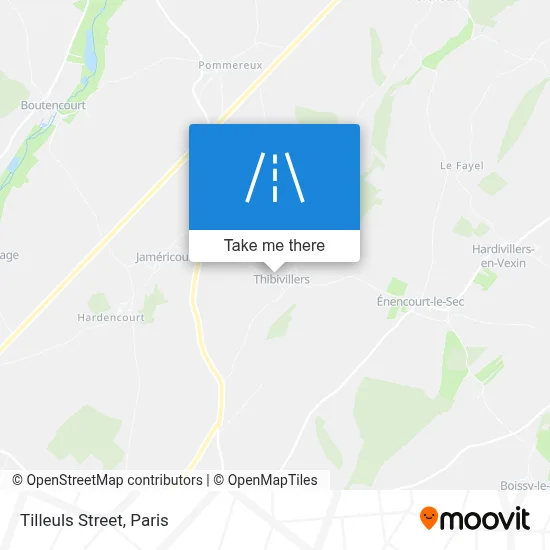 Rue Des Tilleuls map