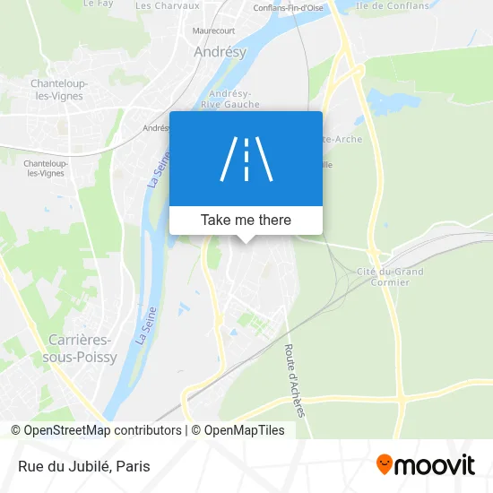Rue du Jubilé map