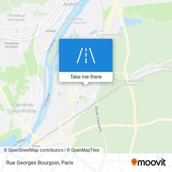 Rue Georges Bourgoin map