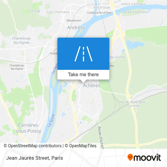 Rue Jean Jaurès map