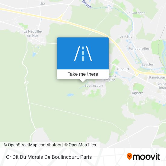 Cr Dit Du Marais De Boulincourt map