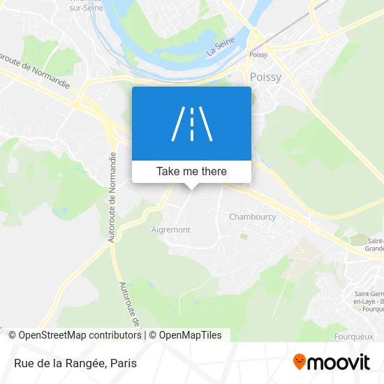 Rue de la Rangée map