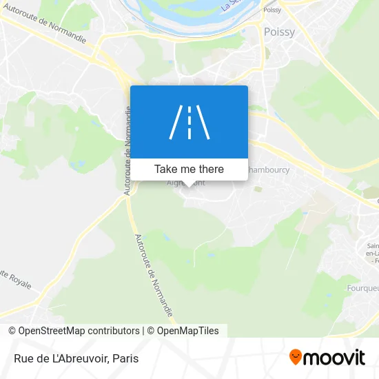 Rue de L'Abreuvoir map