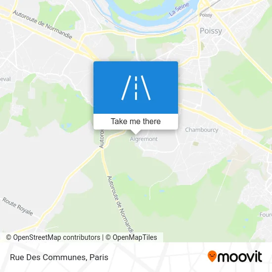 Rue Des Communes map