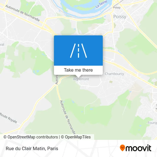 Rue du Clair Matin map