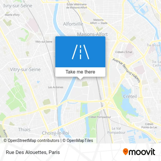Rue Des Alouettes map