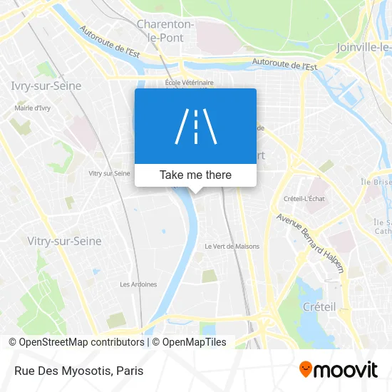 Rue Des Myosotis map