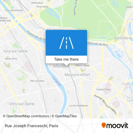 Rue Joseph Franceschi map